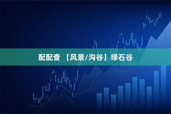 配配查 【风景/沟谷】绿石谷