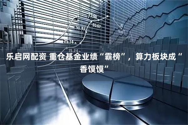 乐启网配资 重仓基金业绩“霸榜”，算力板块成“香馍馍”